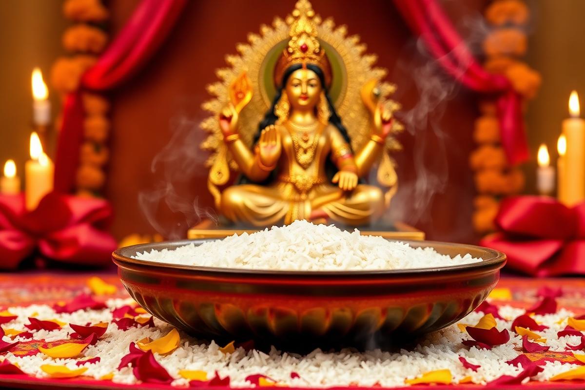 Shri Suktam Havan consacré à Lakshmi et réalisé par des pandits en Inde